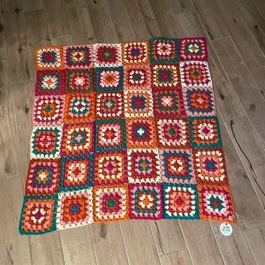 Wildflowers brand new crocheted quilt